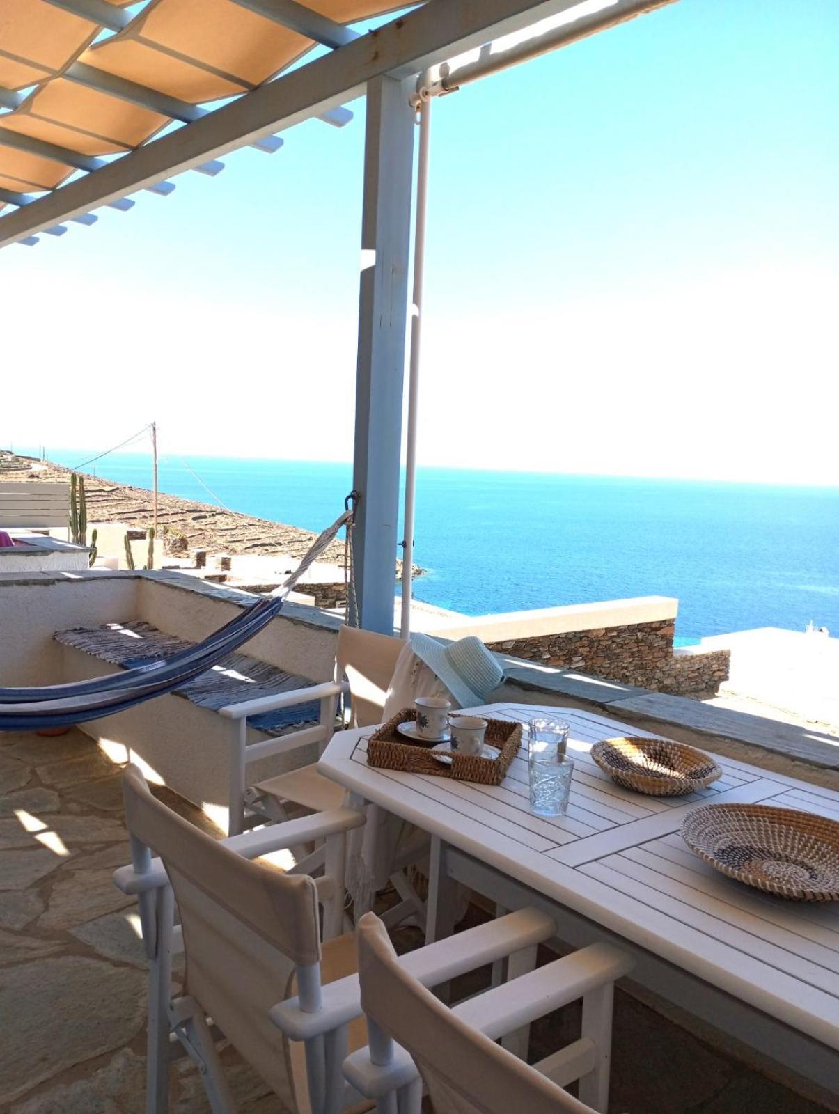 Iliopetra Residence Agios Romanos Exterior foto