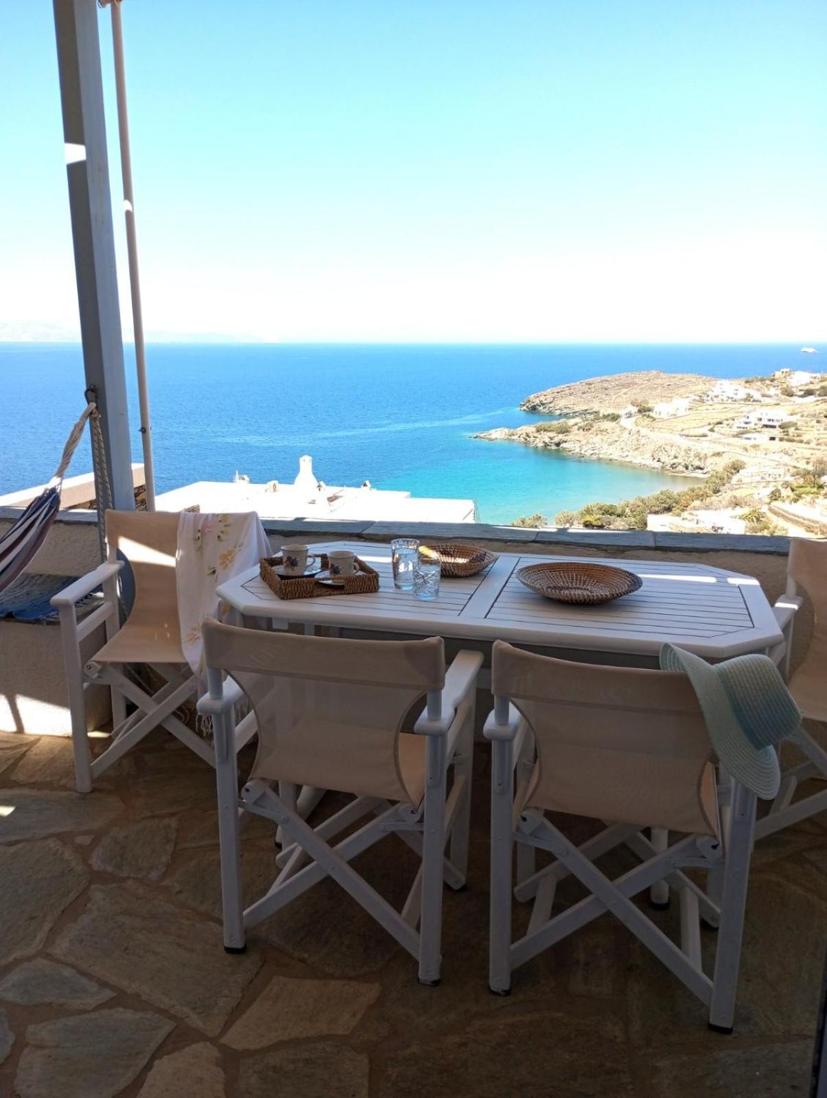 Iliopetra Residence Agios Romanos Exterior foto