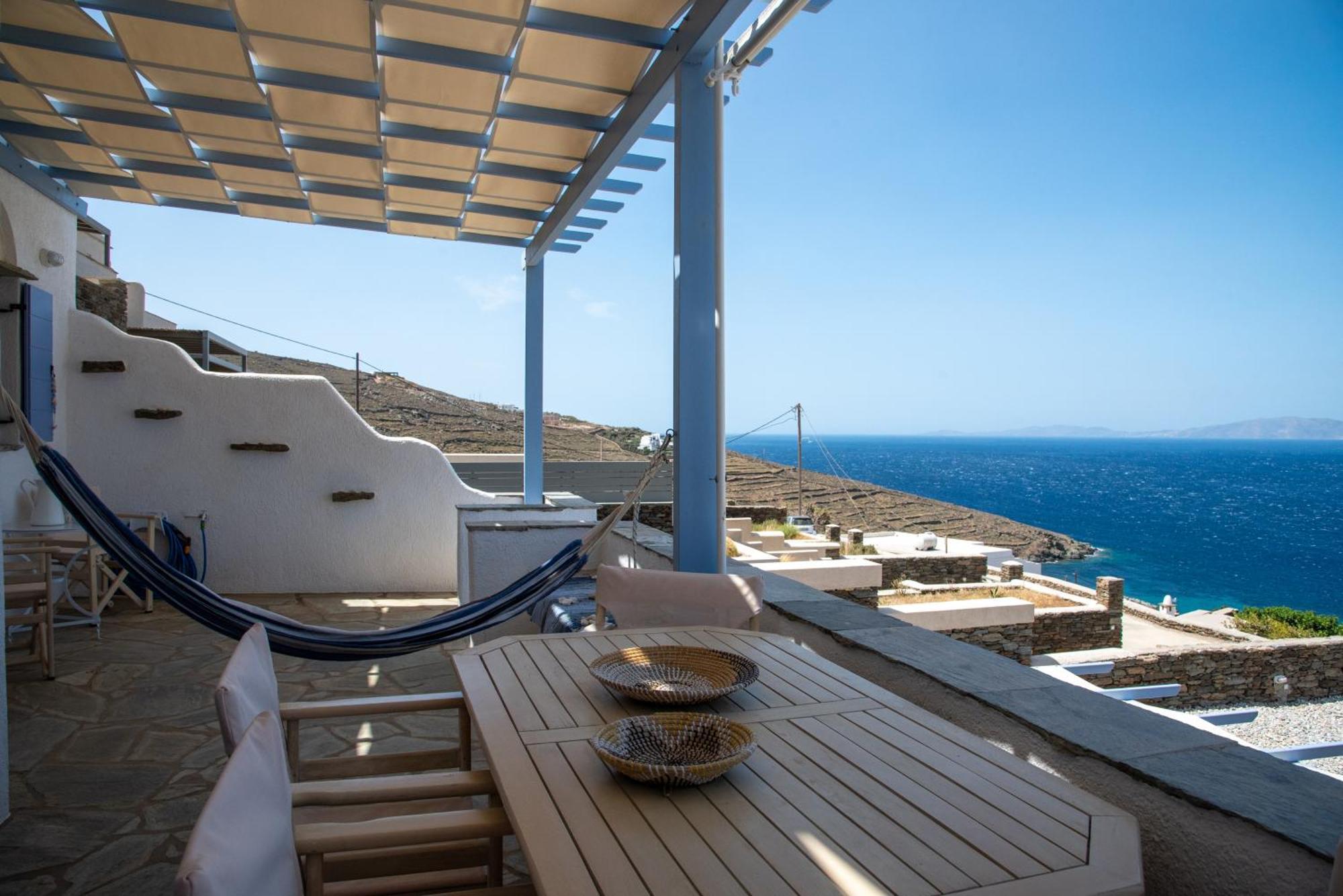 Iliopetra Residence Agios Romanos Exterior foto